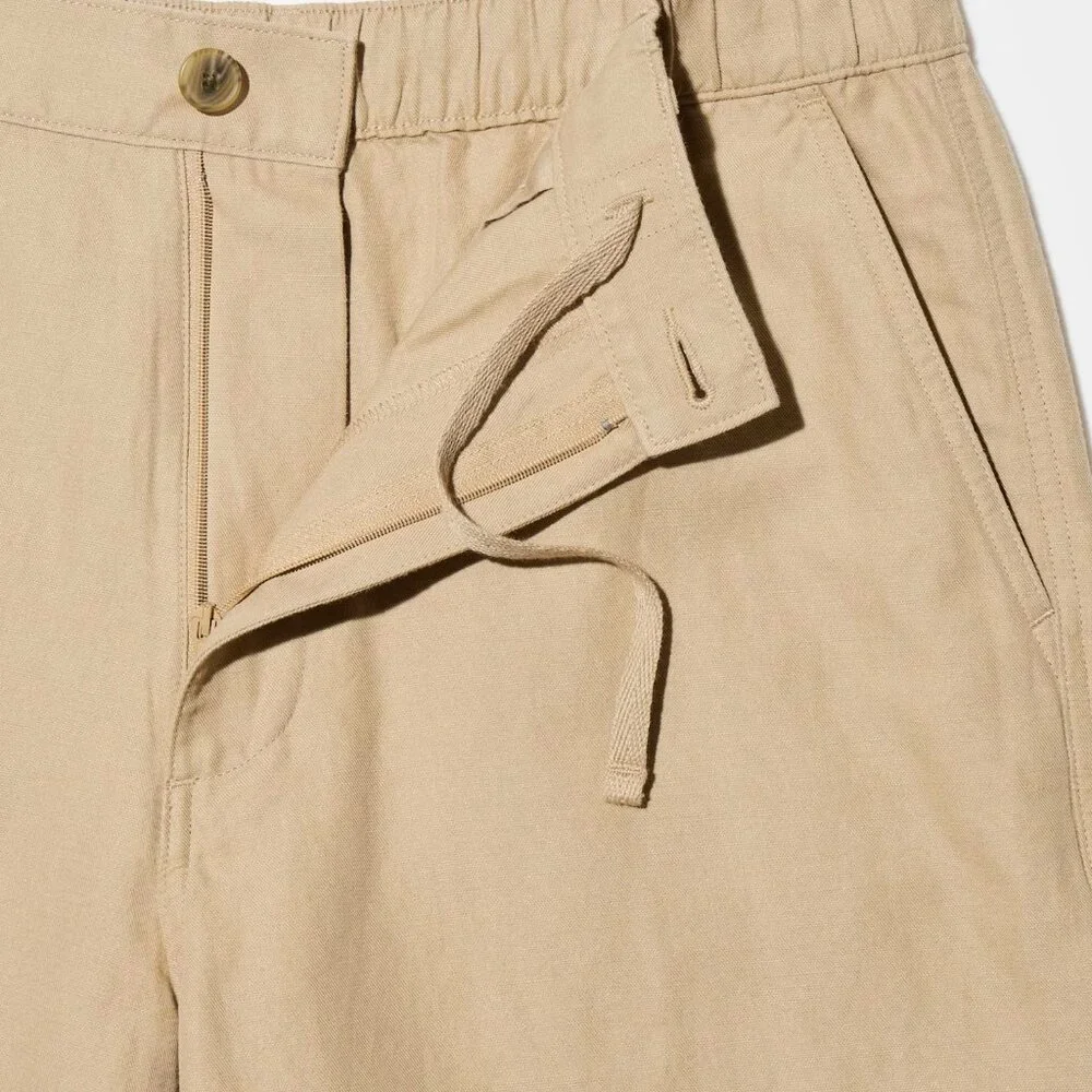 NWT! Uniqlo Linen Blend Shorts - 